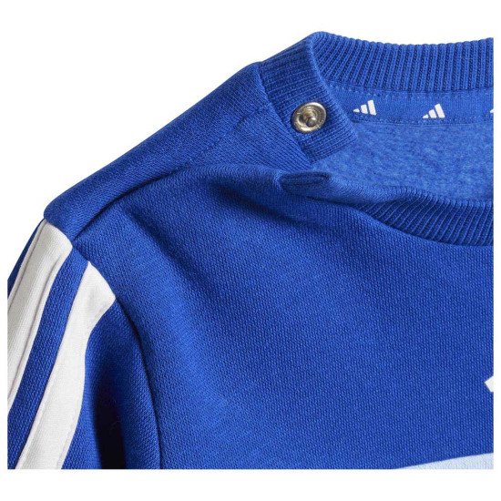 Adidas Βρεφικές φόρμες σετ Essentials Tiberio 3-Stripes Fleece Crew Set Adidas Βρεφικές φόρμες σετ Essentials Tiberio 3-Stripes Fleece Crew Set